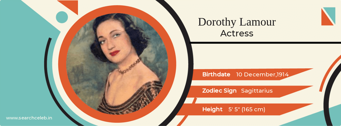 Dorothy Lamour Body Measurements